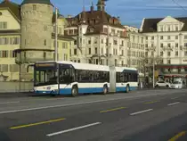 vbl Nr. 106 (Solaris New Urbino 18) am 5.2.2021 beim Schwanenplatz