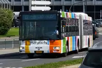 B 1423, MAN Lion’s City des VDL, unterwegs in der Stadt Luxemburg. 17.06.2013 

