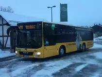 MAN Lion's City M, RVE Erzgebirge, Kurort Oberwiesenthal 06.Feb.2020