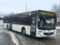 MAN Lion's City Ü, RVE Erzgebirge, Kurort Oberwiesenthal 06.Feb.2020
