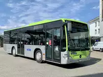 MB Citaro Facelift K 204 der Busland AG am 25.3.21 nach der Abfahrt beim Bahnhof Burgdorf.