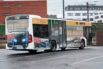 Stadtwerke Aschaffenburg / Wagen 186 (AB-VA 86) / Aschaffenburg, Hauptbahnhof/ROB / Mercedes-Benz O 530 C2 / Aufnahemdatum: 13.03.2021 / Werbung: Auto-Waschfabrik