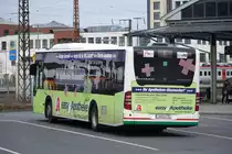 Stadtwerke Aschaffenburg / Wagen 170 (AB-VA 70) / Aschaffenburg, Hauptbahnhof/ROB / Mercedes-Benz O 530 II / Aufnahemdatum: 20.03.2021 / Werbung: easyApotheke Main Park Center
