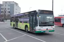 Stadtwerke Aschaffenburg / Wagen 170 (AB-VA 70) / Aschaffenburg, Hauptbahnhof/ROB / Mercedes-Benz O 530 II / Aufnahemdatum: 20.03.2021 / Werbung: easyApotheke Main Park Center