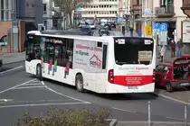 Stadtwerke Aschaffenburg / Wagen 182 (AB-VA 82) / Aschaffenburg, Luitpoldstr. (Hst Stadthalle) / Mercedes-Benz O 530 C2 / Aufnahemdatum: 20.03.2021 / Werbung: Neska Bauträger GmbH