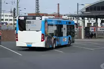 Stadtwerke Aschaffenburg / Wagen 194 (AB-VA 94) / Aschaffenburg, Hauptbahnhof/ROB / Mercedes-Benz O 530 C2 / Aufnahemdatum: 20.03.2021 / Werbung: imaCenter Aschaffenburg