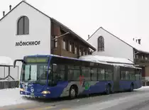 Citaro 66 in Mönchaltorf, Mönchhof am 17.12.2010.