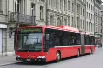 Citaro 843 an der Haltestelle Bern Bahnhof am 06.04.2013.