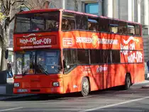 MAN SD 202 von Gullivers aus Deutschland in Berlin am 31.10.2018