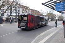 Stadtwerke Aschaffenburg / Wagen 192 (AB-VA 92) / Aschaffenburg, Hauptbahnhof/ROB / Mercedes-Benz O 530 C2 / Aufnahemdatum: 21.03.2021 / Werbung: Club Quincy Schultz