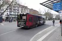 Stadtwerke Aschaffenburg / Wagen 192 (AB-VA 92) / Aschaffenburg, Hauptbahnhof/ROB / Mercedes-Benz O 530 C2 / Aufnahemdatum: 21.03.2021 / Werbung: Club Quincy Schultz