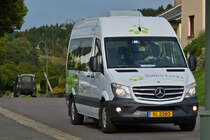 SL 2283, Mercedes Benz Sprinter von Sales Lentz, gesehen in der Nähe von Wiltz. 04.09.2020