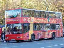 MAN ND 202 von Berlin City Tour in Berlin am 31.10.2018