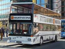 MAN SD 202 von Der Tempelhofer aus Deutschland in Berlin am 31.10.2018