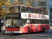 MAN SD 202 von Eick's Rundfahrten Berlin aus Deutschland in Berlin am 31.10.2018