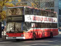 MAN SD 202 von Eick's Rundfahrten Berlin aus Deutschland in Berlin am 31.10.2018