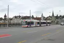 vbl Nr. 401 (Hess lightram 4 BGGT-N2D) am 11.3.2021 auf der Seebrücke
