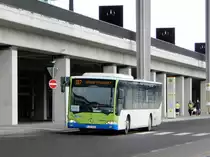Mercedes-Benz O530 Citaro Ü, Flughafen Werksverkehr, NTT Berlin GmbH, Flughafen Berlin-Brandenburg (BER) 18.Mär.2021