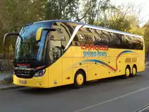 Setra 516 HDH von Carolus Prima-Tours aus Belgien in Berlin am 31.10.2018