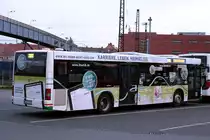 Stadtwerke Aschaffenburg / Wagen 152 (AB-VA 52) / Aschaffenburg, Hauptbahnhof/ROB / MAN NL 263 / Aufnahemdatum: 07.04.2021 / Werbung: www.wo-wenn-nicht-hier.com