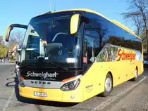 Setra 515 HD von Haslach aus Deutschland in Berlin am 31.10.2018