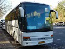 Setra 317 GT-HD aus der Ukraine in Berlin am 31.10.2018