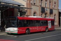 Stadtwerke Aschaffenburg / Wagen 165 (AB-VA 65) / Aschaffenburg, Hauptbahnhof/ROB / Solaris Urbino 12 III / Aufnahemdatum: 08.04.2021 / Werbung: Sparkasse Aschaffenburg-Alzenau