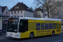 A. Wießmann & Sohn / MIL-MW 411 / Aschaffenburg, Hauptbahnhof/ROB / Mercedes-Benz O 530 LE Ü C2 / Aufnahemdatum: 09.04.2021 / Werbung: Berninger Hoch- und Tiefbau