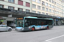 VB/TPB Nr. 196  VB Monsterlis  (Mercedes Citaro C2) am 20.3.2021 beim Guisanplatz/Place Guisan