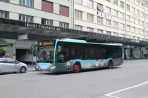 VB/TPB Nr. 196  VB Monsterlis  (Mercedes Citaro C2) am 20.3.2021 beim Guisanplatz/Place Guisan