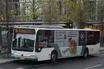 Stadtwerke Aschaffenburg / Wagen 172 (AB-VA 72) / Aschaffenburg, Luitpoldstr. (Hst Stadthalle) / Mercedes-Benz O 530 II / Aufnahemdatum: 10.04.2021 / Werbung: elements Bad / Heizung / Energie