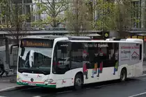 Stadtwerke Aschaffenburg / Wagen 184 (AB-VA 84) / Aschaffenburg, Luitpoldstr. (Hst Stadthalle) / Mercedes-Benz O 530 C2 / Aufnahemdatum: 10.04.2021 / Werbung: Neska Bauträger GmbH