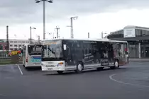 Omnibusbetrieb Nees GmbH / AB-NE 416 / Aschaffenburg, Hauptbahnhof/ROB / Setra S 416 LE business / Aufnahemdatum: 10.04.2021 / Werbung: WM Küchen