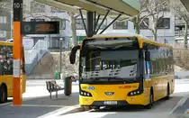 Abgestellter VDL Citea der BVG, Wagen 2482. Berlin-ZOB im April 3021.