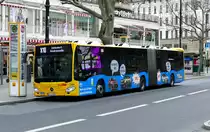 Mercedes-Benz MB Citaro C2 (GN18) Wagen 4805 der BVG. Berlin im April 2021. 