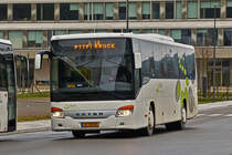 SL 5035, Setra S 415 UL von Sales Lentz, bedient als SEV die Strecke Troisvierges – Clervaux Ettelbrück. Clervaux am 12.04.2021.