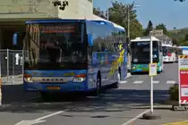 VS 4020, Setra S 415 UL von Voyages Schmit, in Ettelbrück als SEV in Richtung Stadt Luxemburg unterwegs. 11.09.2018