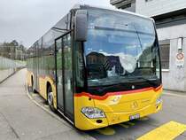 MB C2 K '10749'  BE 748 701  vom PU Tobler Nicolas SA, Rebeuvelier am 12.4.21 beim Bahnhof Moutier.