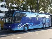 Neoplan Cityliner aus Weißrussland (ex Neumeier) in Berlin am 31.10.2018