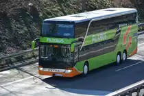 17.03.2019 | Berlin Wannsee | Flixbus / Weiherer Reisen | REH-AU 409 | Setra S 431 DT |