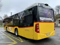 Heckansicht des MB C2 K '11094' vom PU Erne Bus, Full am 13.4.21 beim Bahnhof Koblenz.