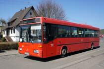 Bus Rheinland-Pfalz: Mercedes-Benz O 407 (KH-RH 789) der Rudolf Herz GmbH & Co. KG, aufgenommen im März 2021 in Sien, einer Ortsgemeinde im Landkreis Birkenfeld.