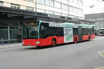 VB/TPB Nr. 170 (Mercedes Citaro C2 O530) am 20.3.2021 beim Bhf. Biel/Bienne