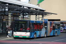 Stadtwerke Aschaffenburg / Wagen 153 (AB-VA 53) / Aschaffenburg, Hauptbahnhof/ROB / MAN NG 313 / Aufnahemdatum: 14.04.2021 / Werbung: Magna Careers