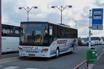 HU 3009, Setra S 415 UL von Voyages Huberty, gesehen am Bahnhof in Petange. 14.04.2021