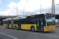 Mercedes Citaro G  Eberhardt , ehem. SSB, Pforzheim April 2021