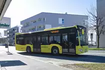 Mercedes-Benz O 530 III (Citaro 2. Generation) von Ledermair (SZ-927KX) als Ortsbus Telfs Linie 3b, in Telfs, Hst. ÖGK. Aufgenommen 8.4.2021.
