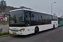VS 1334, Setra S 416 LE von Voyages Simon, nahe dem Busbahnhof II in Ettelbrück. 22.11.2018