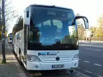 Mercedes Travego von Burg-Tourist aus Deutschland in Berlin am 31.10.2018