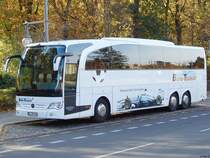 Mercedes Travego von Burg-Tourist aus Deutschland in Berlin am 31.10.2018